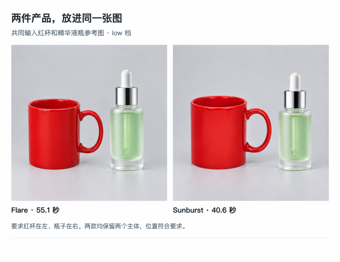 杯瓶双图合成效果对比